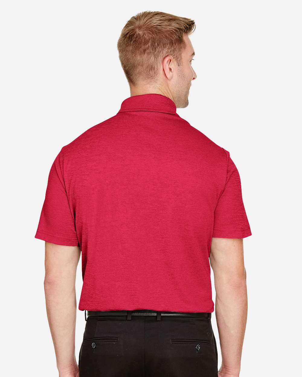 Devon & Jones-DG22-Men's CrownLux Performance® Address Mélange Polo - Image 31