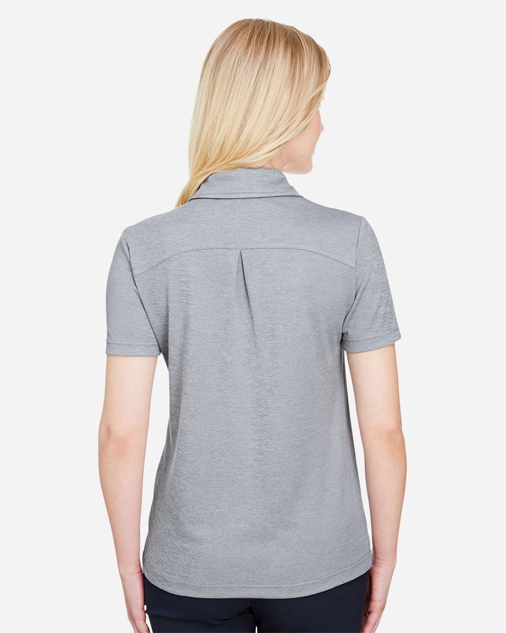 Devon & Jones-DG22W-Women's CrownLux Performance® Address Melange Polo - Image 11
