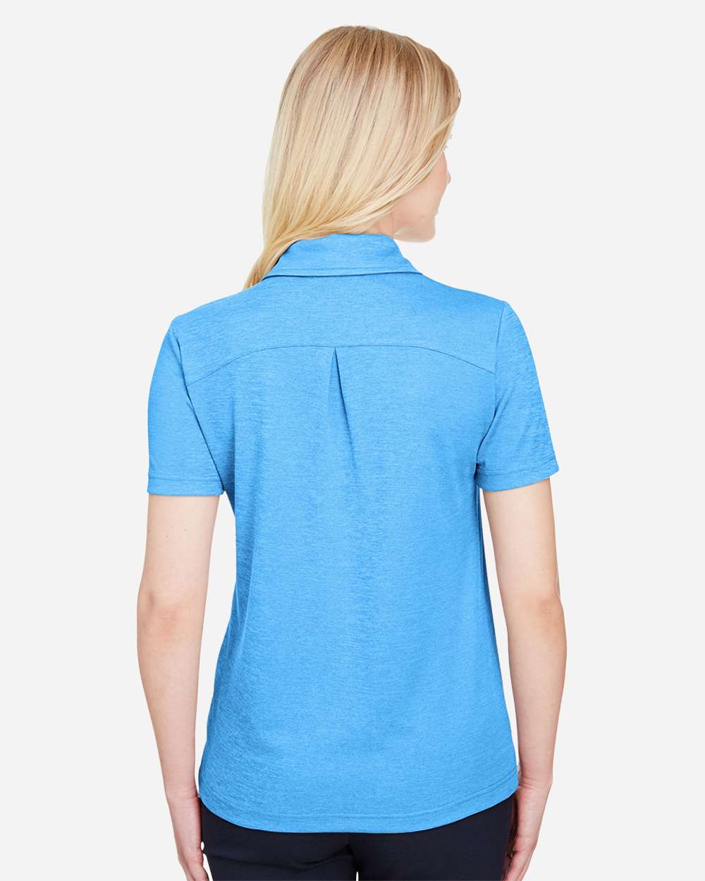 Devon & Jones-DG22W-Women's CrownLux Performance® Address Melange Polo - Image 26