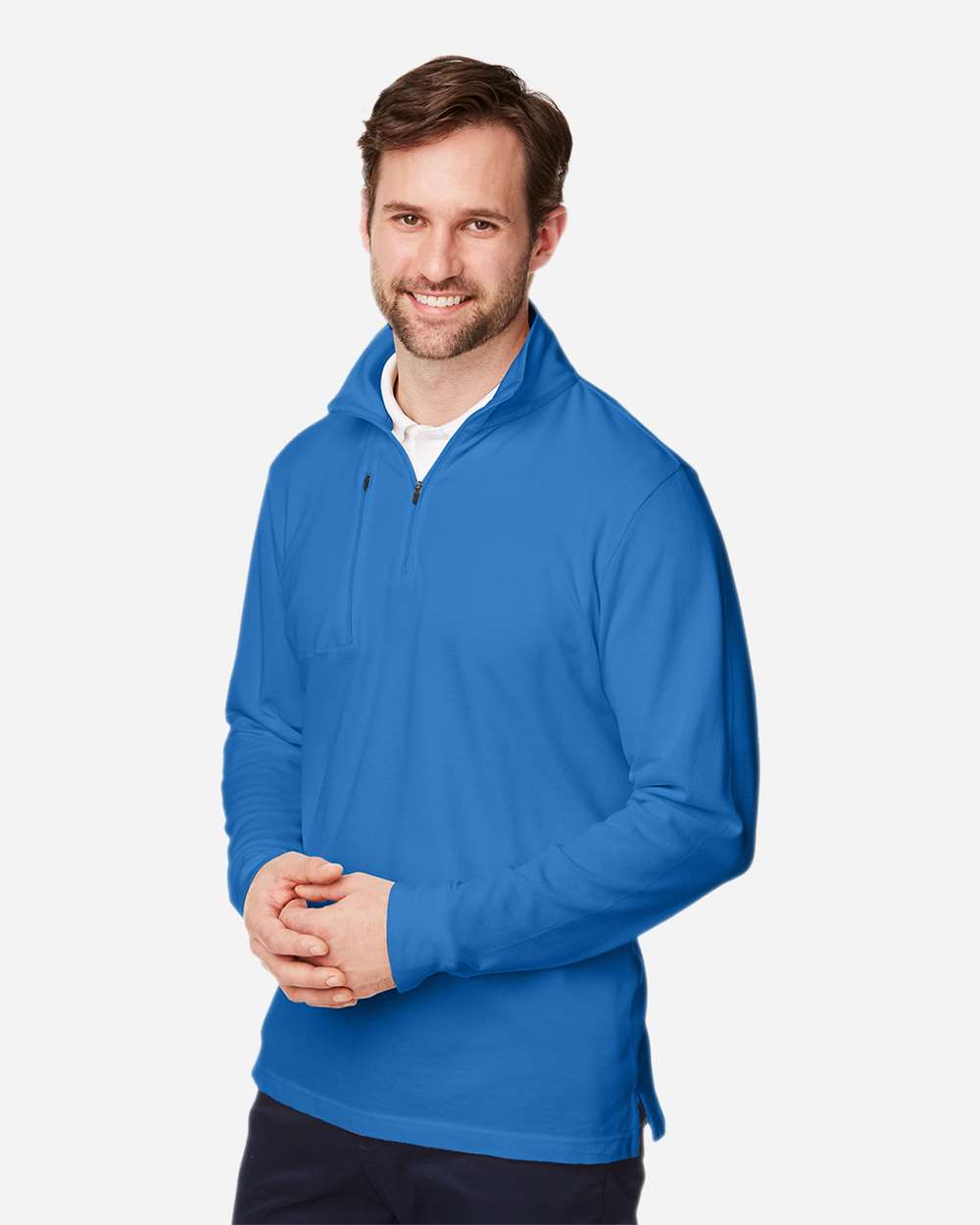 Devon & Jones-DG400-Men's New Classics® Performance Quarter-Zip Pullover - Image 12
