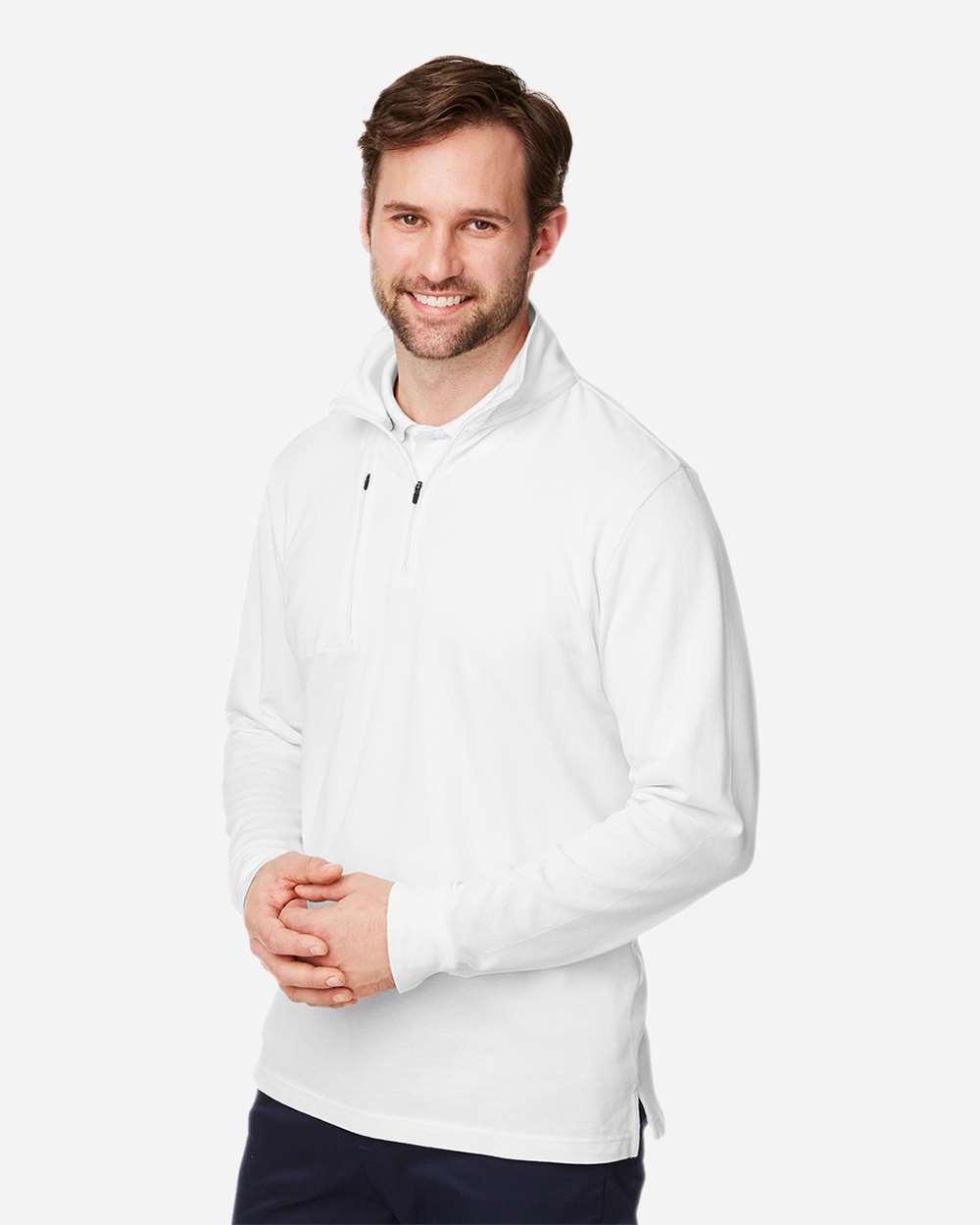 Devon & Jones-DG400-Men's New Classics® Performance Quarter-Zip Pullover - Image 30