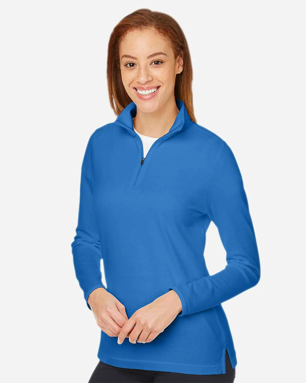 Devon & Jones-DG400W-Women's New Classics® Performance Quarter-Zip Pullover - Image 12