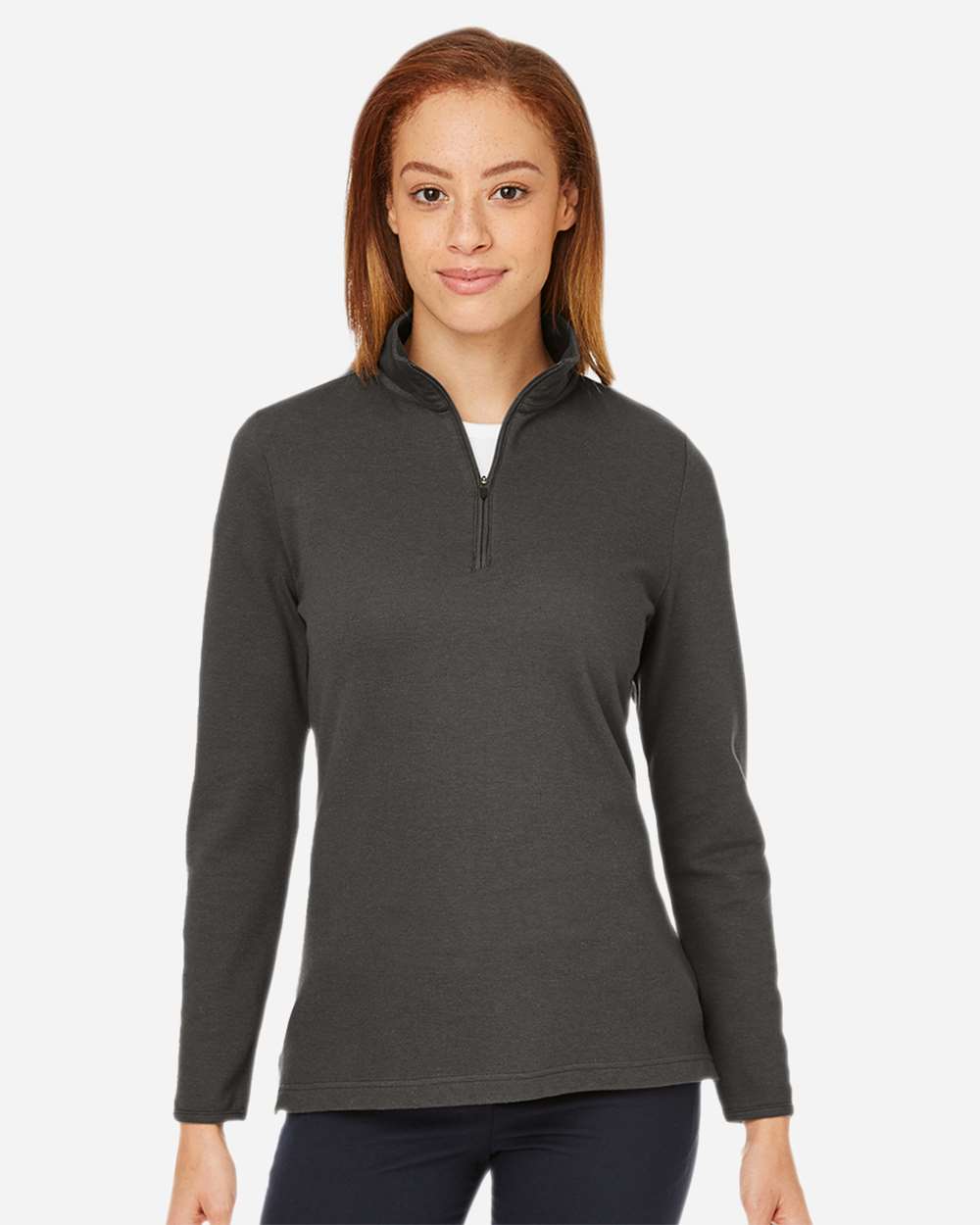 Devon & Jones-DG400W-Women's New Classics® Performance Quarter-Zip Pullover - Image 17