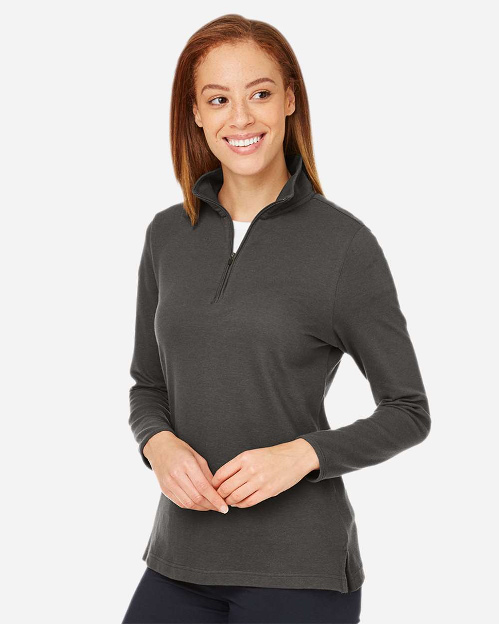 Devon & Jones-DG400W-Women's New Classics® Performance Quarter-Zip Pullover - Image 18