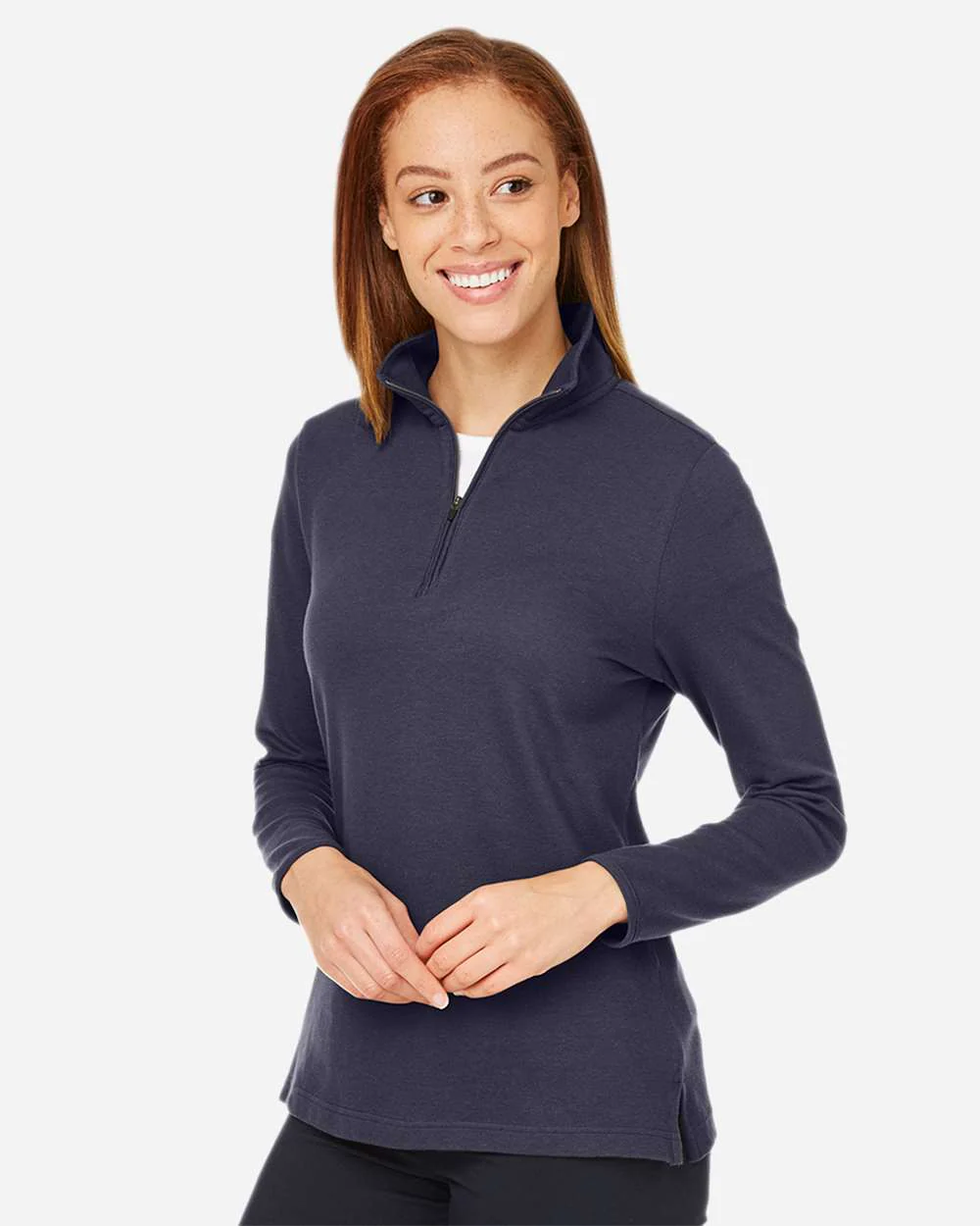 Devon & Jones-DG400W-Women's New Classics® Performance Quarter-Zip Pullover - Image 24