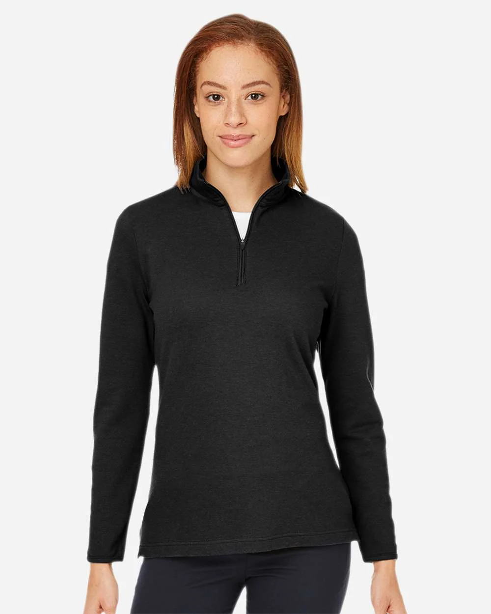 Devon & Jones-DG400W-Women's New Classics® Performance Quarter-Zip Pullover - Image 4