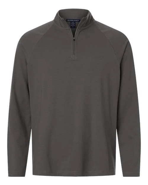 Devon & Jones-DG402-Men's Seaton Pebble Textured Quarter-Zip Pullover - Image 5