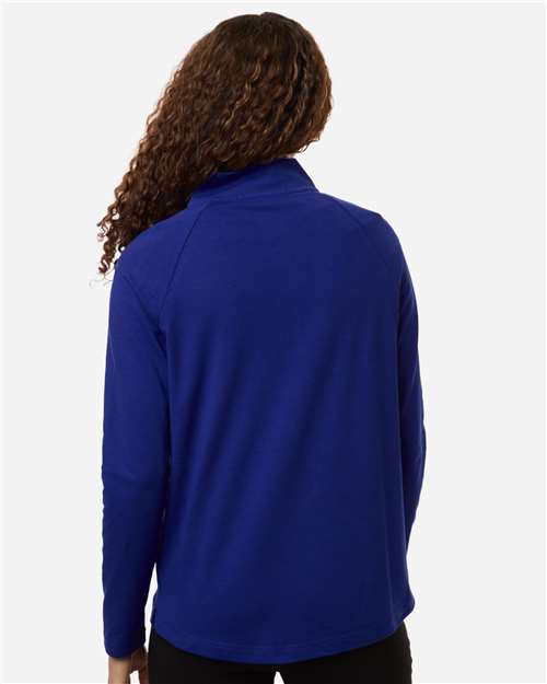 Devon & Jones-DG402W-Women's Seaton Pebble Textured Quarter-Zip Pullover - Image 18