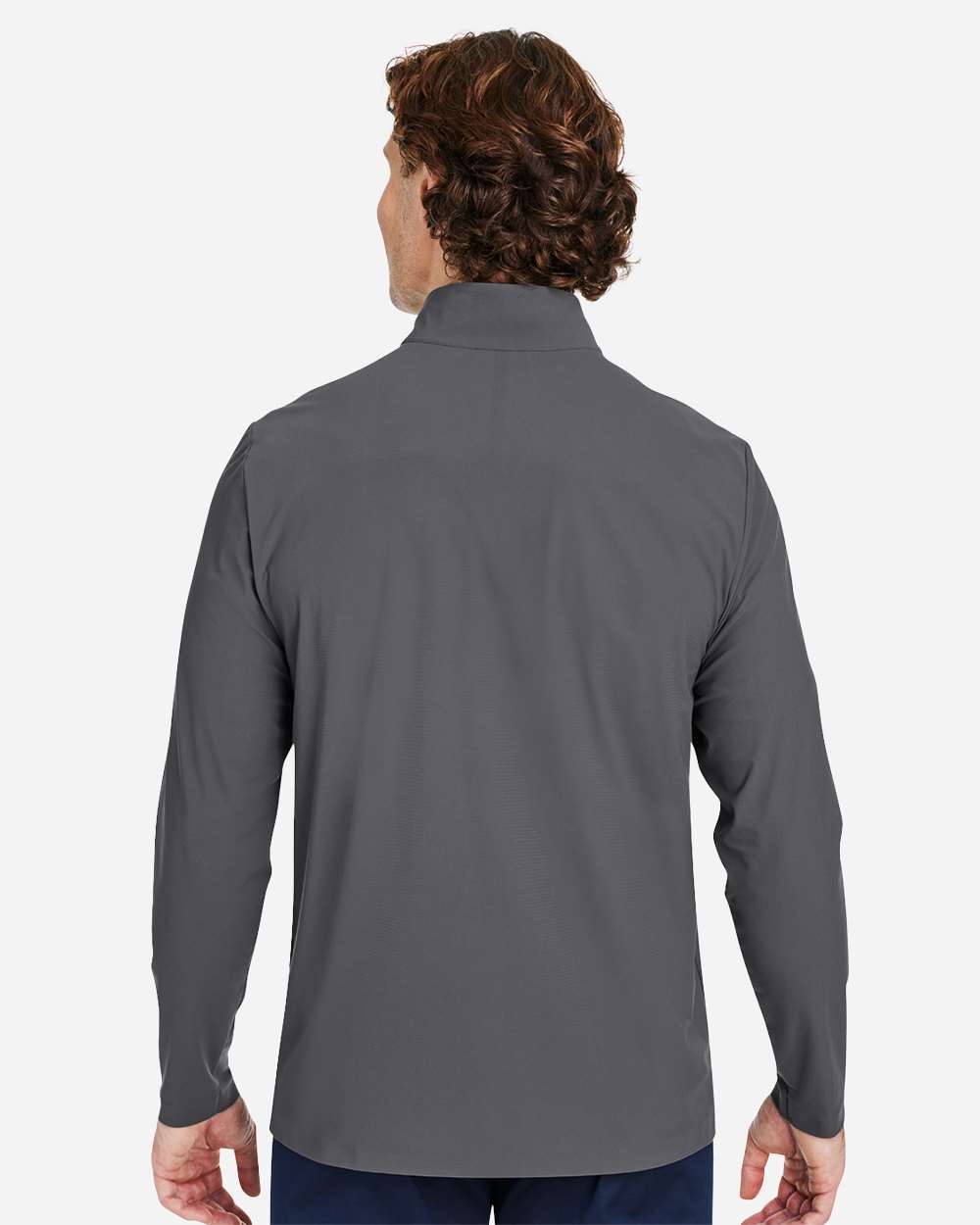 Devon & Jones-DG410-Men's CrownLux Performance® Windsor Welded Quarter-Zip Pullover - Image 19