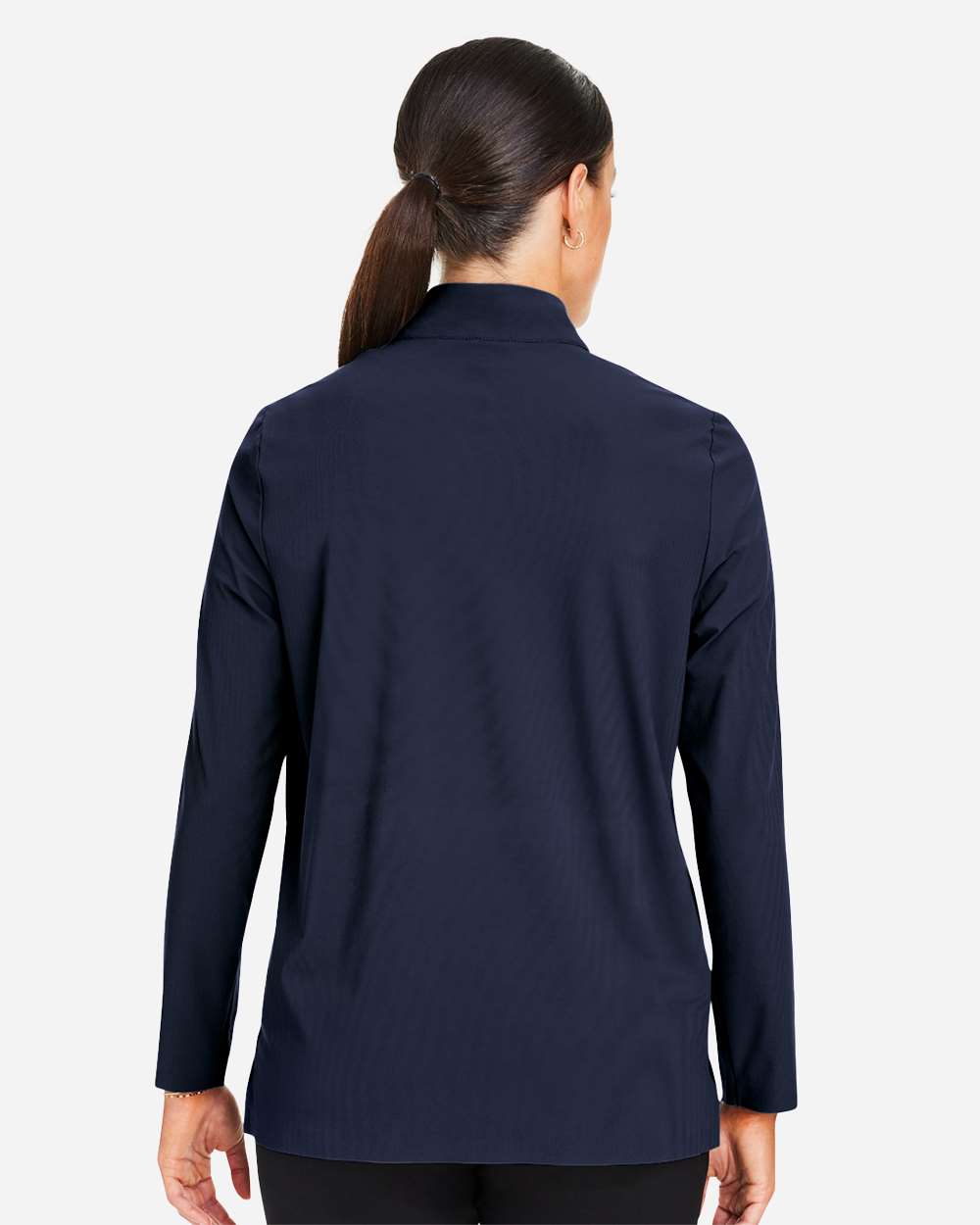 Devon & Jones-DG410W-Women's CrownLux Performance® Windsor Welded Quarter-Zip Pullover - Image 25