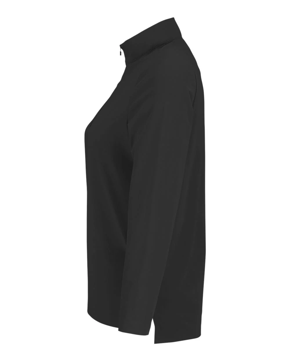 Devon & Jones-DG410W-Women's CrownLux Performance® Windsor Welded Quarter-Zip Pullover - Image 3