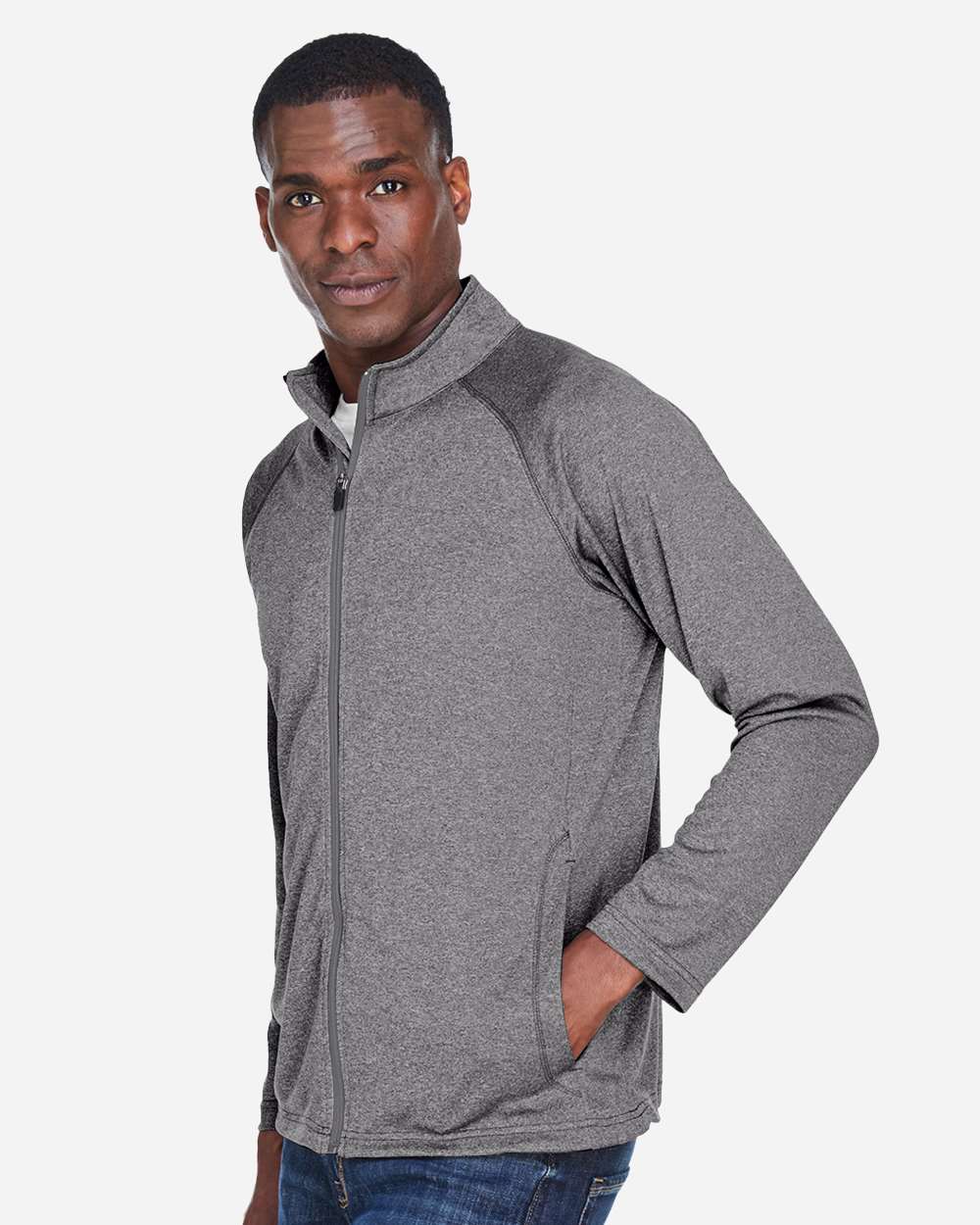 Devon & Jones-DG420-Men's Stretch Tech-Shell® Compass Full-Zip Jacket - Image 10