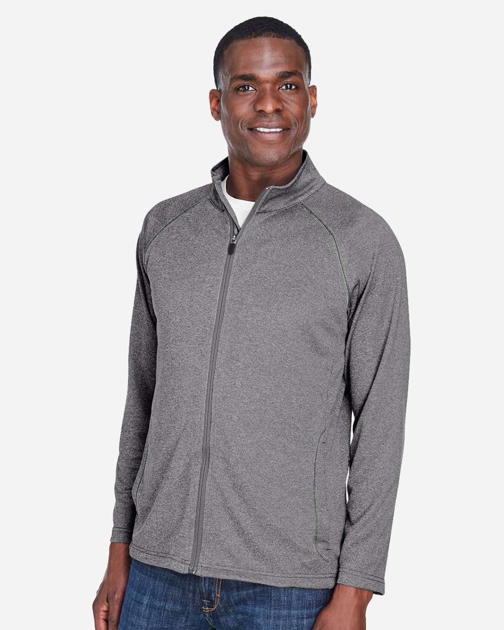 Devon & Jones-DG420-Men's Stretch Tech-Shell® Compass Full-Zip Jacket - Image 9