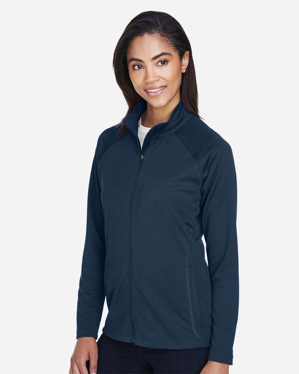 Devon & Jones-DG420W-Women's Stretch Tech-Shell® Compass Full-Zip Jacket - Image 15
