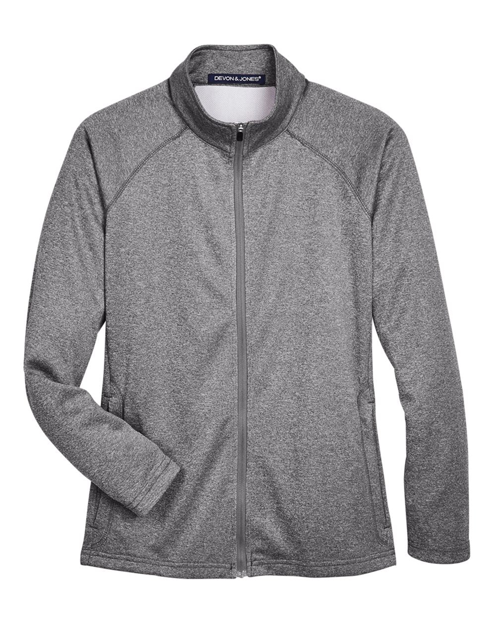 Devon & Jones-DG420W-Women's Stretch Tech-Shell® Compass Full-Zip Jacket - Image 7