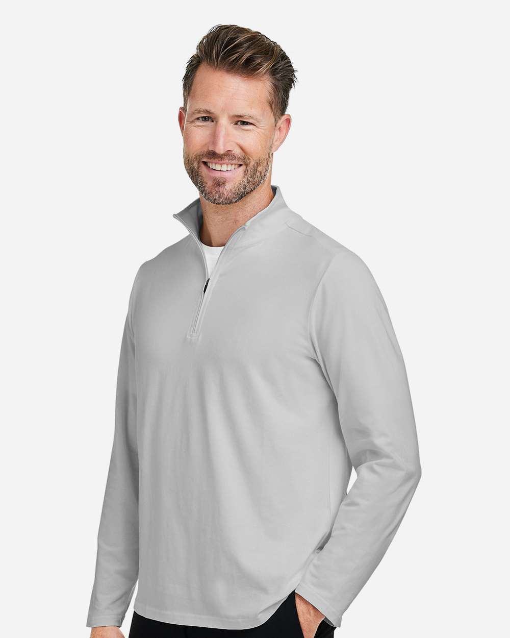 Devon & Jones-DG425-Men's Raleigh Stretch Quarter-Zip Pullover - Image 18