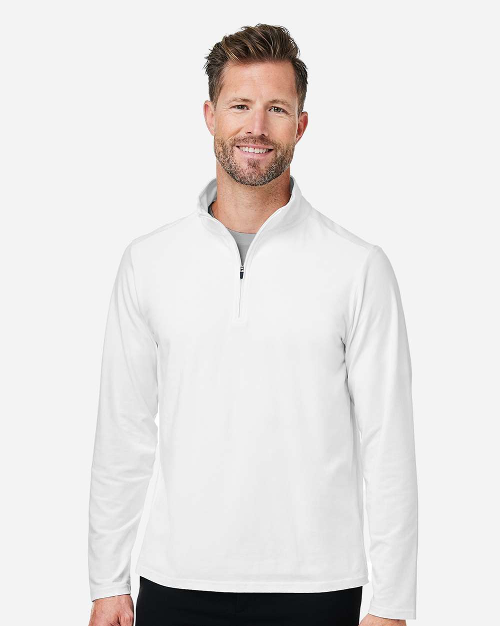 Devon & Jones-DG425-Men's Raleigh Stretch Quarter-Zip Pullover - Image 29