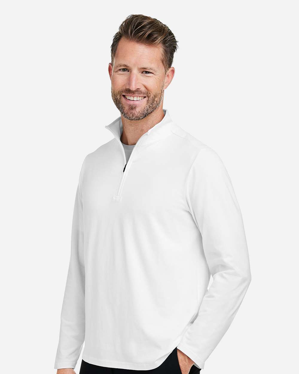 Devon & Jones-DG425-Men's Raleigh Stretch Quarter-Zip Pullover - Image 30