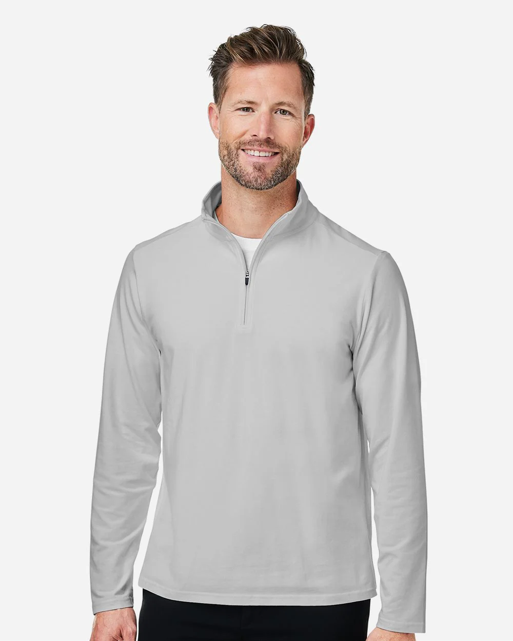 Devon & Jones-DG425-Men's Raleigh Stretch Quarter-Zip Pullover - Image 7