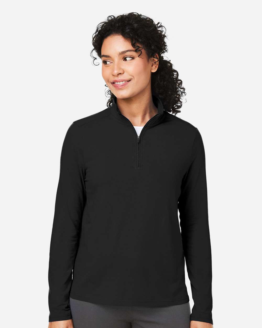 Devon & Jones-DG425W-Women's Raleigh Stretch Quarter-Zip Pullover - Image 4