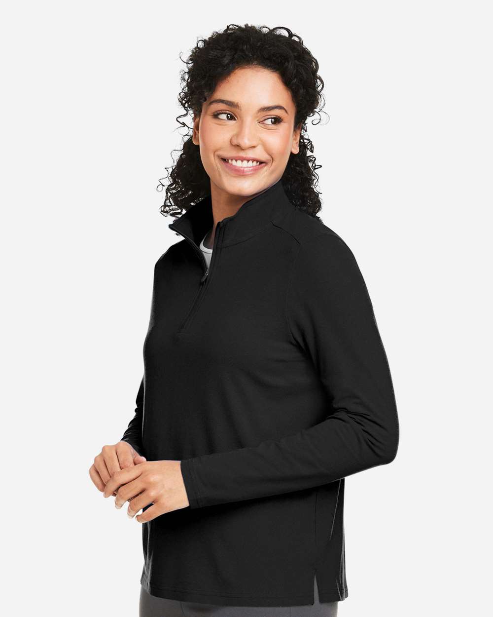 Devon & Jones-DG425W-Women's Raleigh Stretch Quarter-Zip Pullover - Image 5
