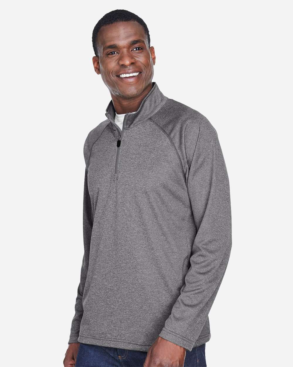 Devon & Jones-DG440-Men's Stretch Tech-Shell® Compass Quarter-Zip Pullover - Image 15