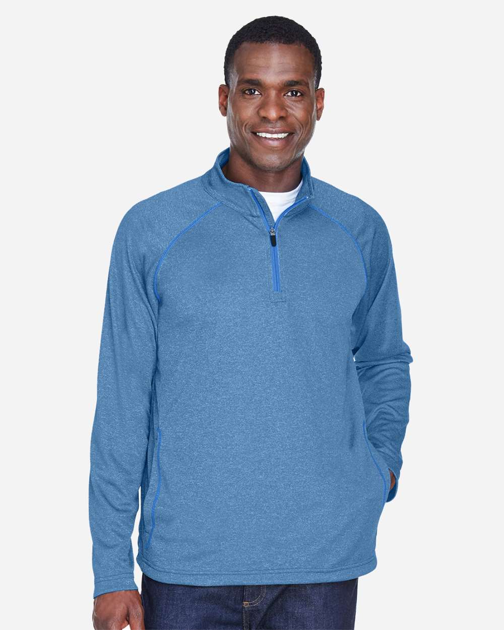 Devon & Jones-DG440-Men's Stretch Tech-Shell® Compass Quarter-Zip Pullover - Image 19
