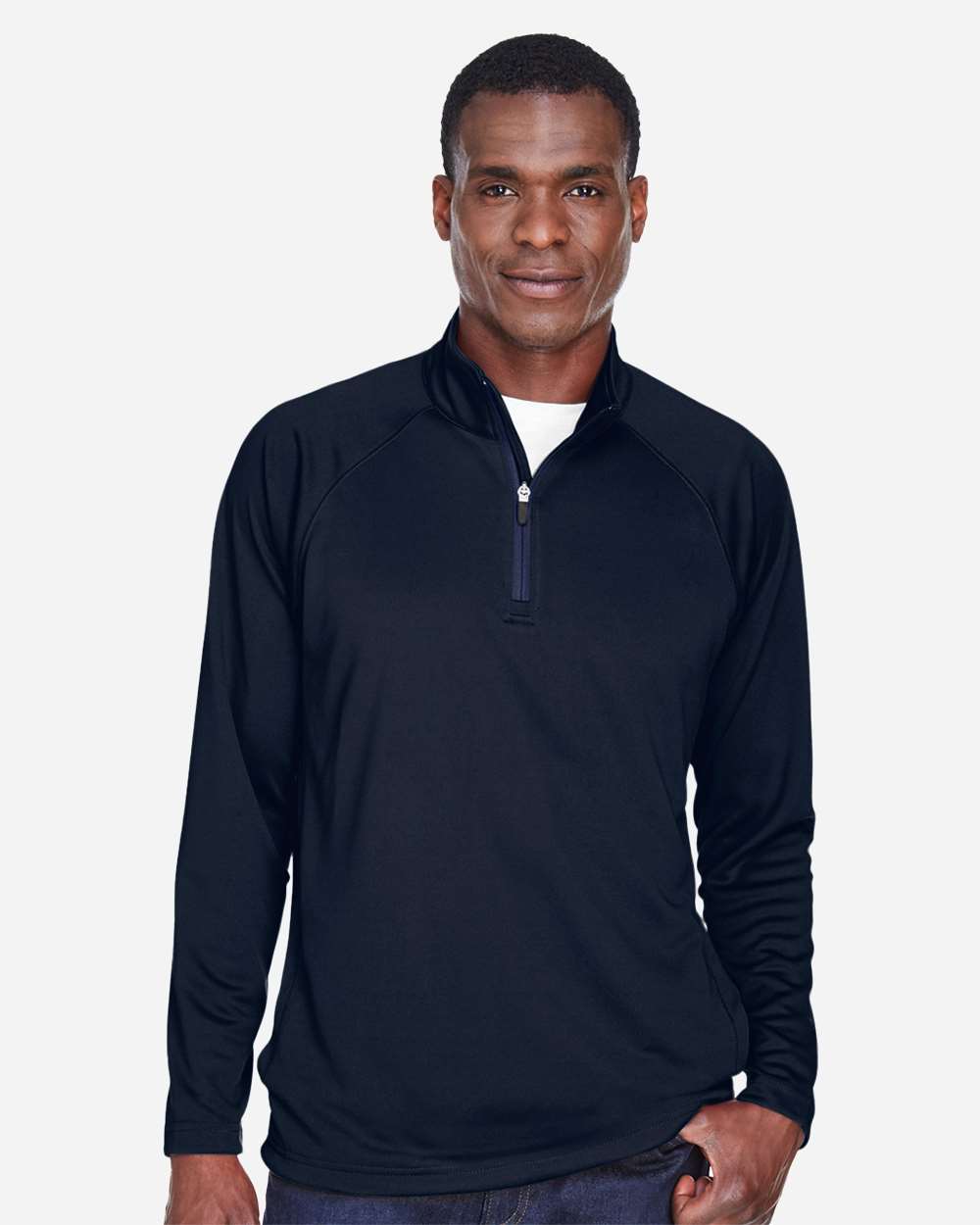 Devon & Jones-DG440-Men's Stretch Tech-Shell® Compass Quarter-Zip Pullover - Image 24