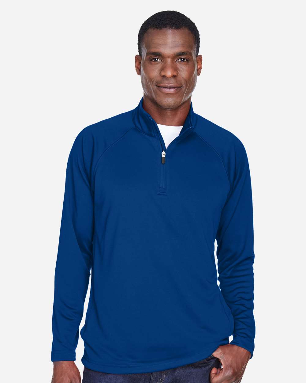 Devon & Jones-DG440-Men's Stretch Tech-Shell® Compass Quarter-Zip Pullover - Image 29