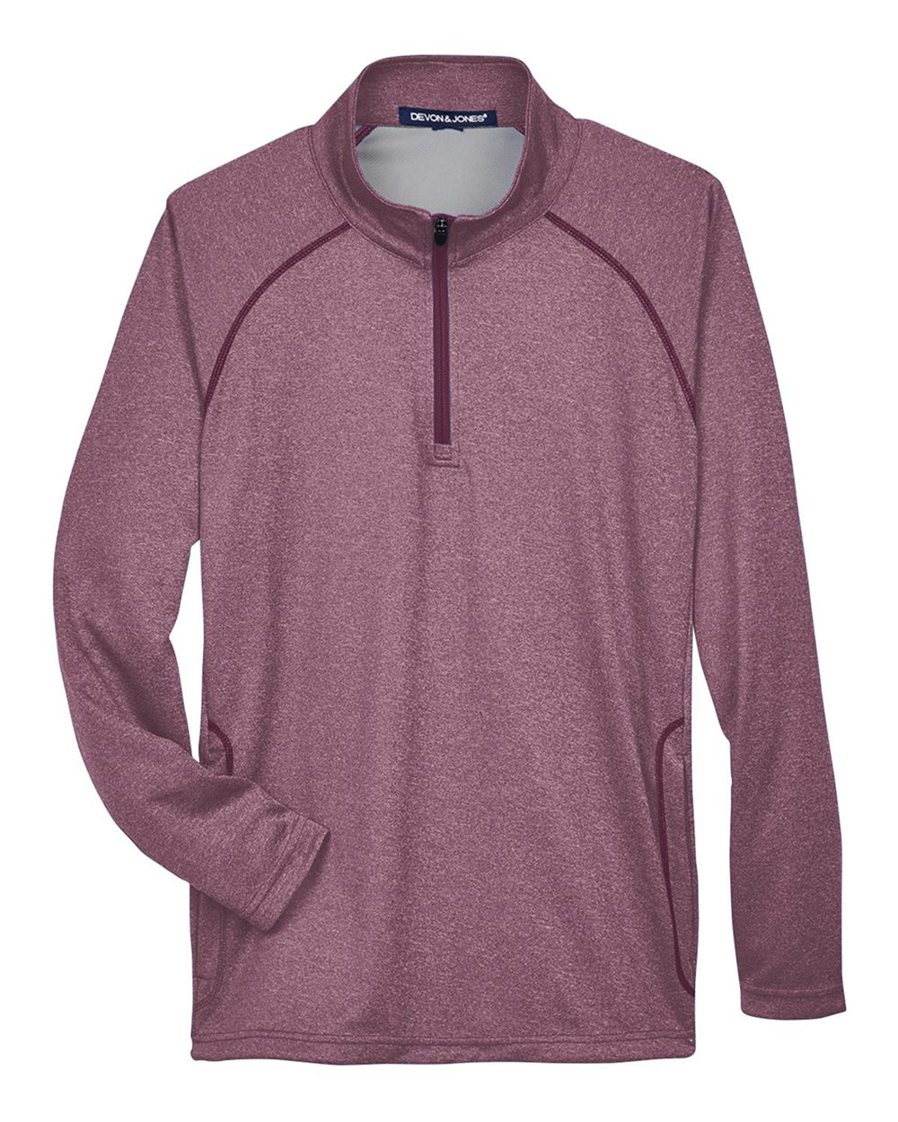 Devon & Jones-DG440-Men's Stretch Tech-Shell® Compass Quarter-Zip Pullover - Image 7