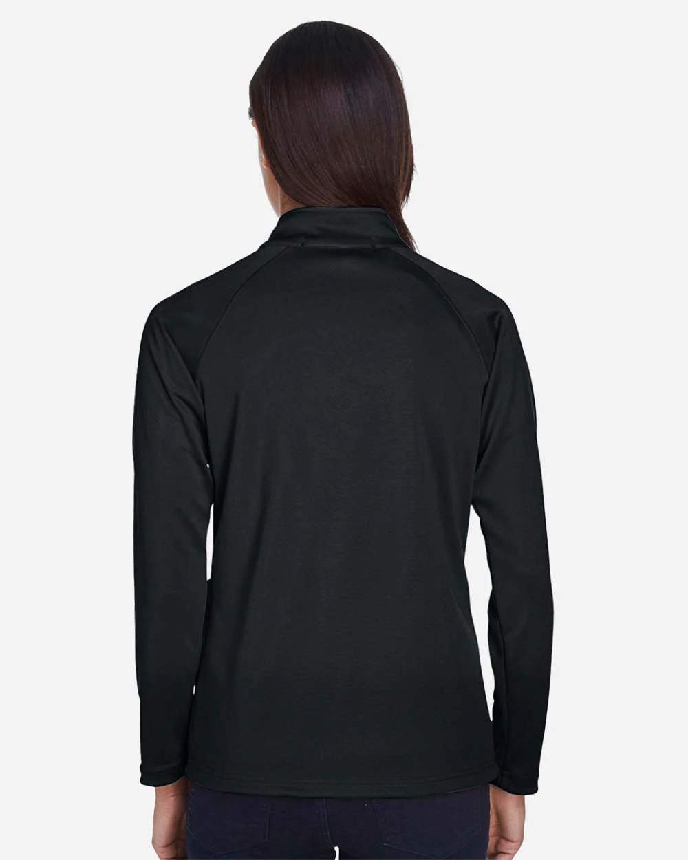 Devon & Jones-DG440W-Women's Stretch Tech-Shell® Compass Quarter-Zip Pullover - Image 5