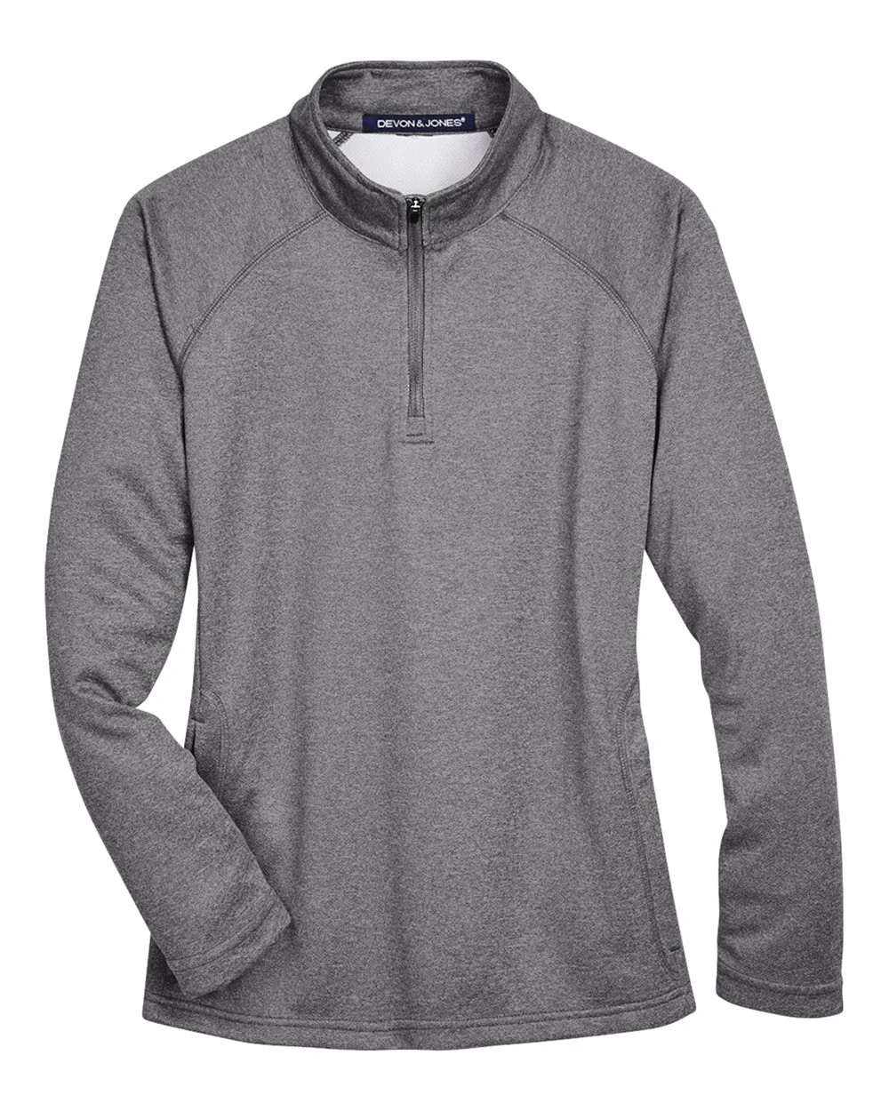 Devon & Jones-DG440W-Women's Stretch Tech-Shell® Compass Quarter-Zip Pullover - Image 7