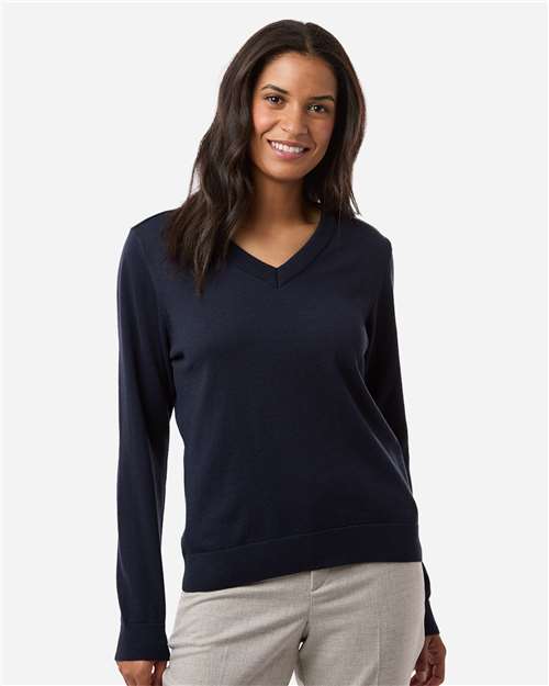 Devon & Jones-DG445W-Women's New Classics V-Neck Sweater - Image 11