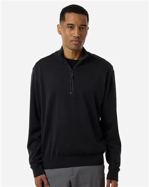 Devon & Jones-DG446-Men's New Classics Quarter-Zip Sweater - Image 2