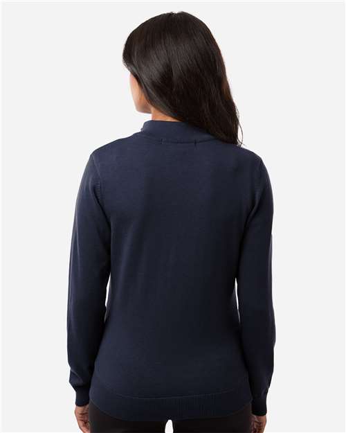 Devon & Jones-DG446W-Women's New Classics Quarter-Zip Sweater - Image 13