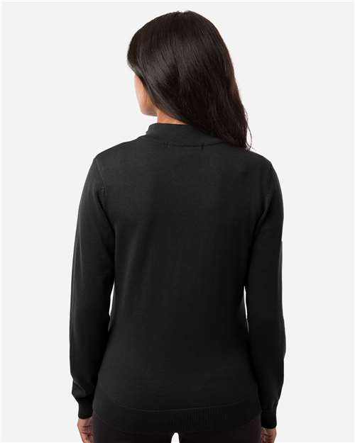 Devon & Jones-DG446W-Women's New Classics Quarter-Zip Sweater - Image 7