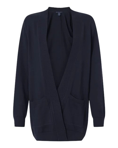 Devon & Jones-DG447W-Women's New Classics Open Cardigan Sweater - Image 4