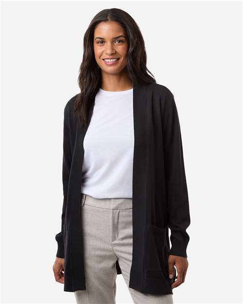 Devon & Jones-DG447W-Women's New Classics Open Cardigan Sweater - Image 5