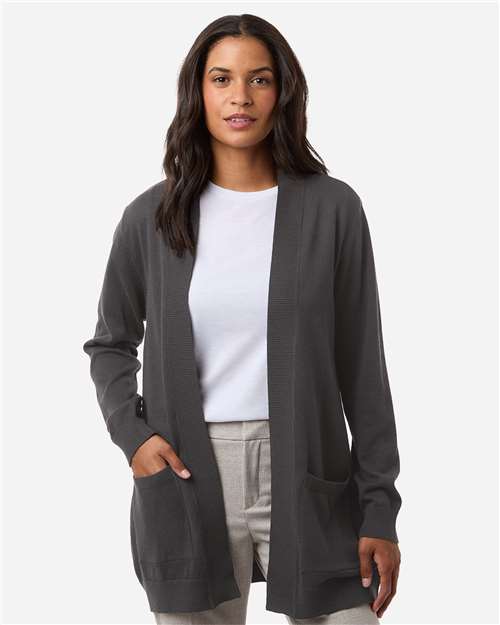 Devon & Jones-DG447W-Women's New Classics Open Cardigan Sweater - Image 8