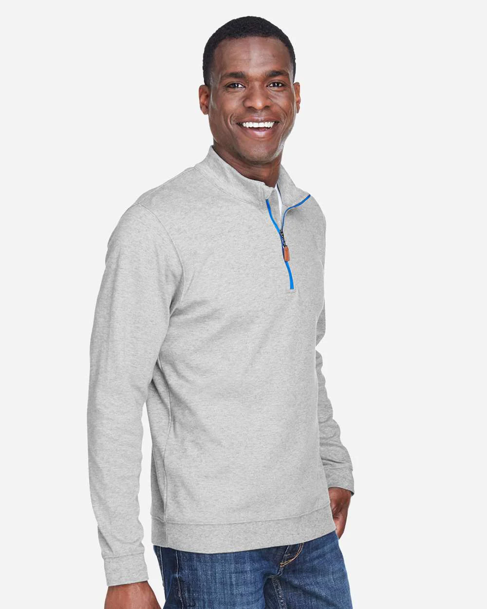 Devon & Jones-DG479-Men's DRYTEC20™ Performance Quarter-Zip Pullover - Image 10