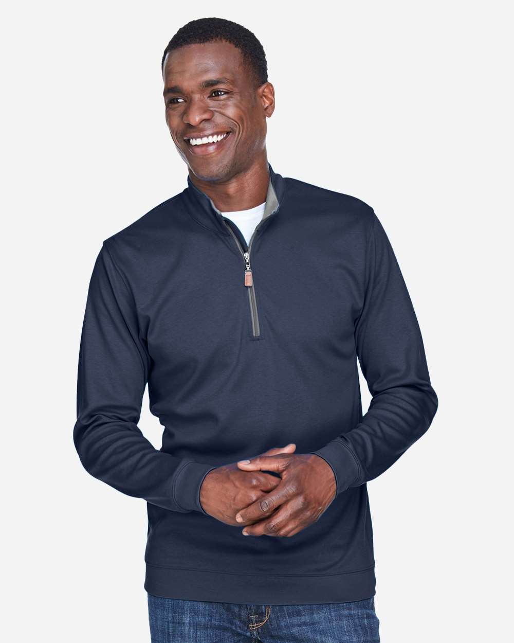 Devon & Jones-DG479-Men's DRYTEC20™ Performance Quarter-Zip Pullover - Image 14