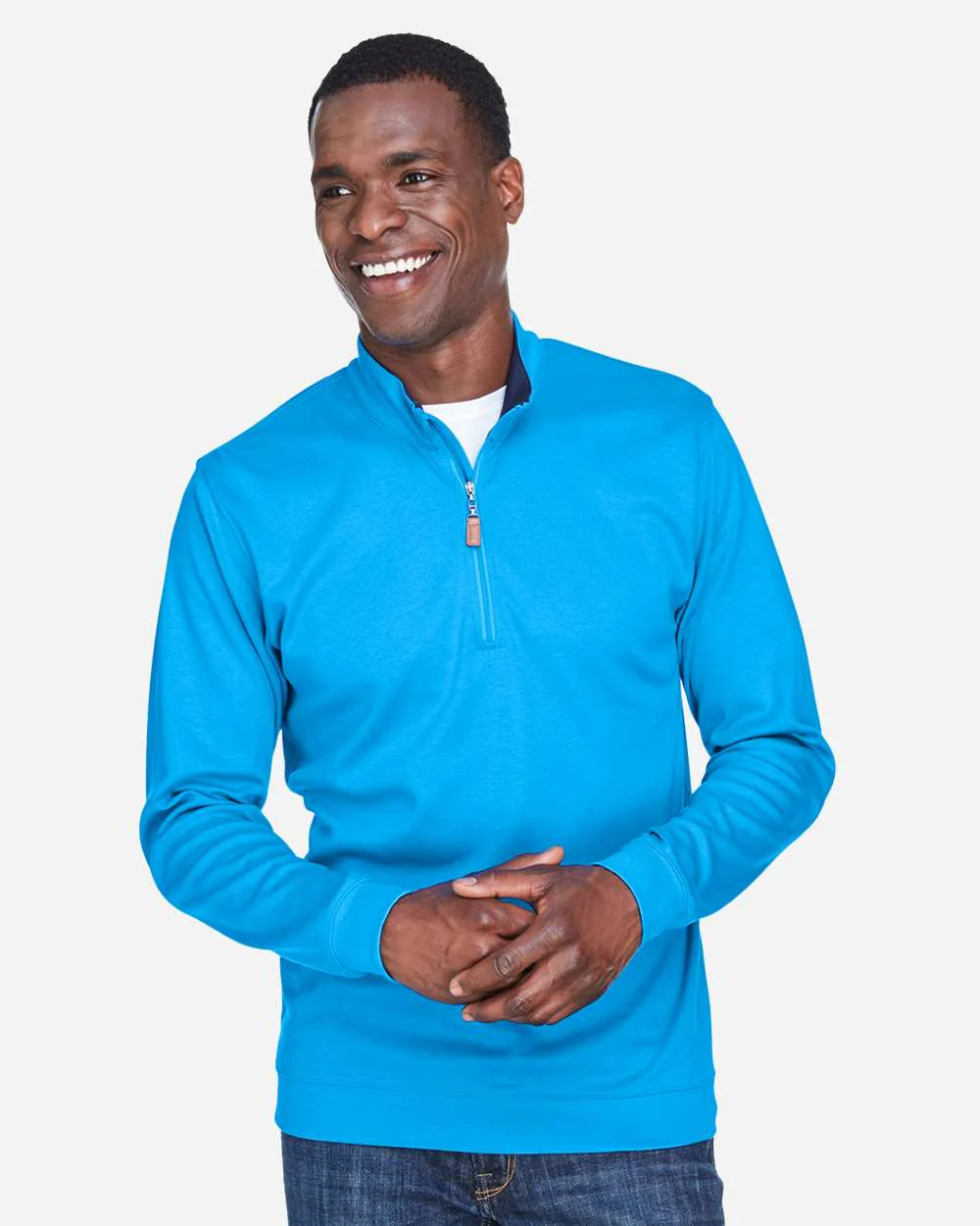 Devon & Jones-DG479-Men's DRYTEC20™ Performance Quarter-Zip Pullover - Image 19