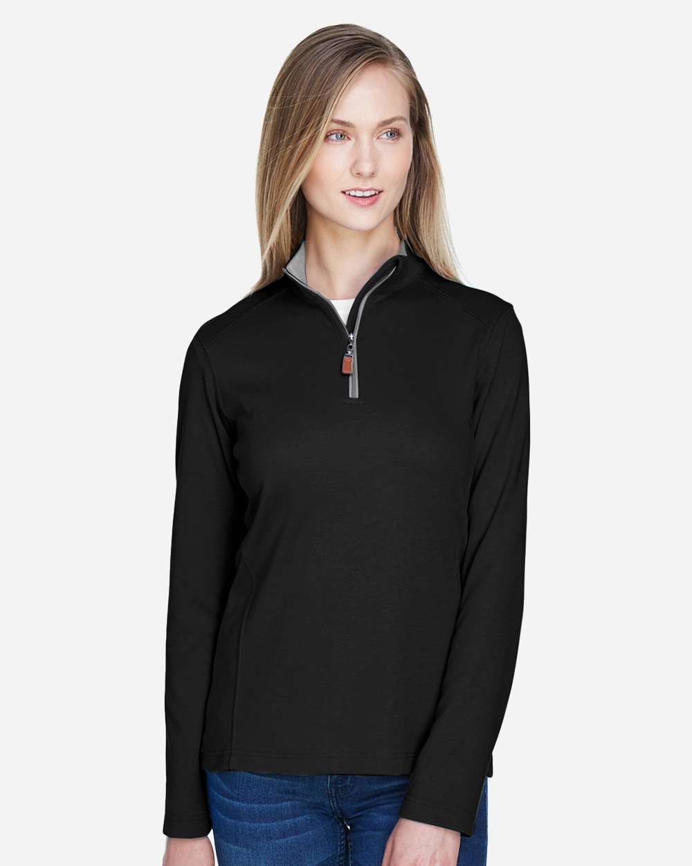 Devon & Jones-DG479W-Women's DRYTEC20™ Performance Quarter-Zip Pullover - Image 3