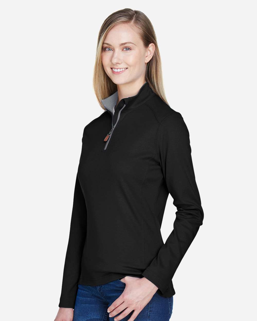 Devon & Jones-DG479W-Women's DRYTEC20™ Performance Quarter-Zip Pullover - Image 4