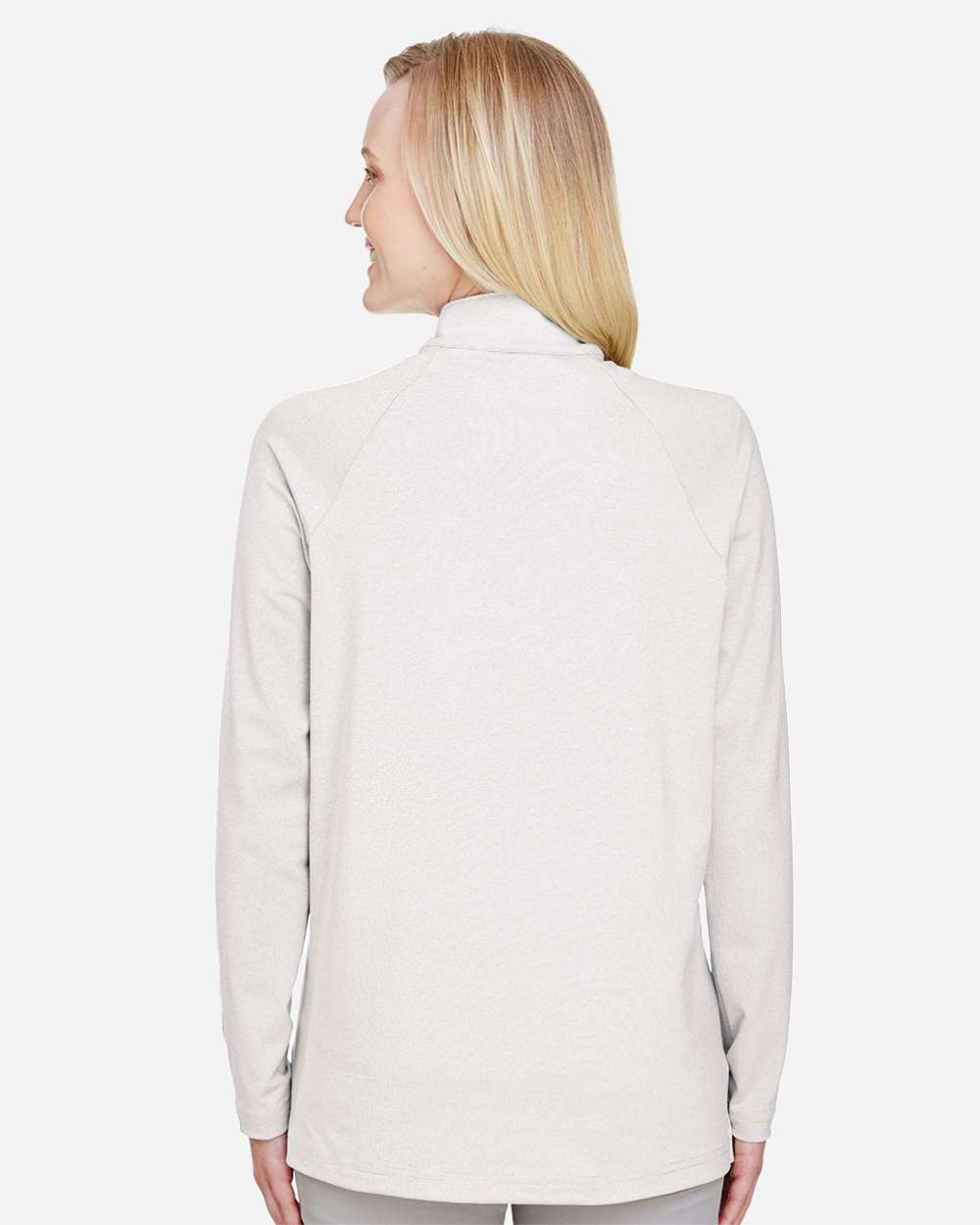 Devon & Jones-DG480W-Women's CrownLux Performance® Clubhouse Micro-Stripe Quarter-Zip Pullover - Image 31