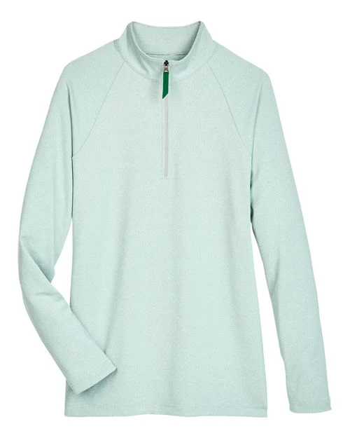 Devon & Jones-DG480W-Women's CrownLux Performance® Clubhouse Micro-Stripe Quarter-Zip Pullover - Image 32