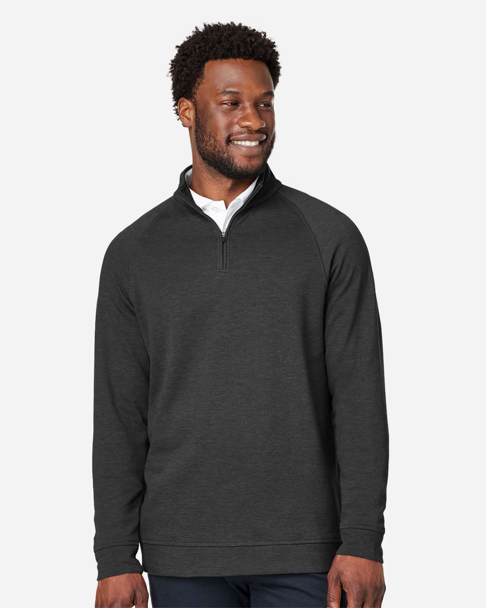Devon & Jones-DG481-Men's New Classics® Charleston Quarter-Zip Pullover - Image 4