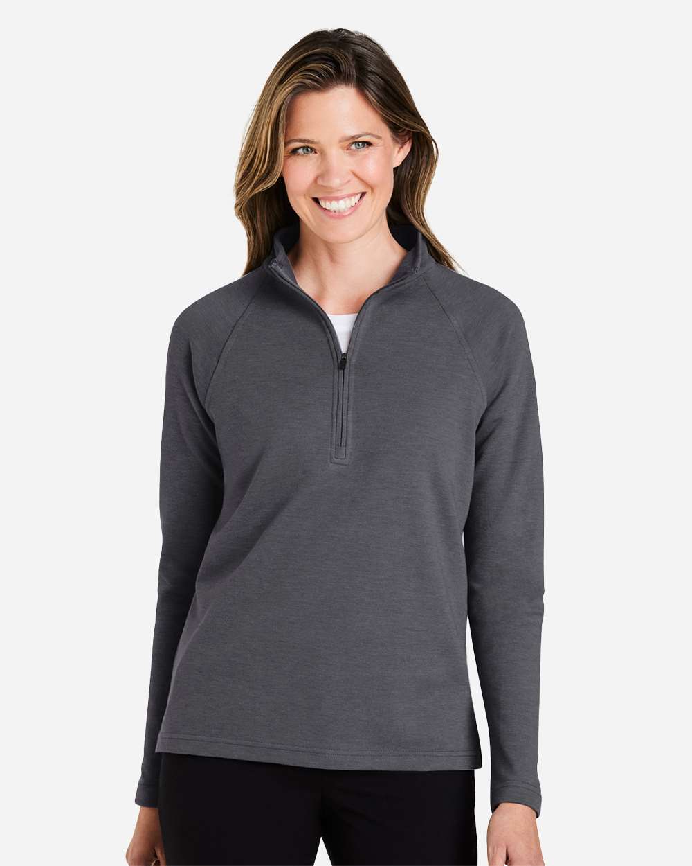 Devon & Jones-DG481WZ-Women's New Classics® Charleston Quarter-Zip Pullover - Image 4