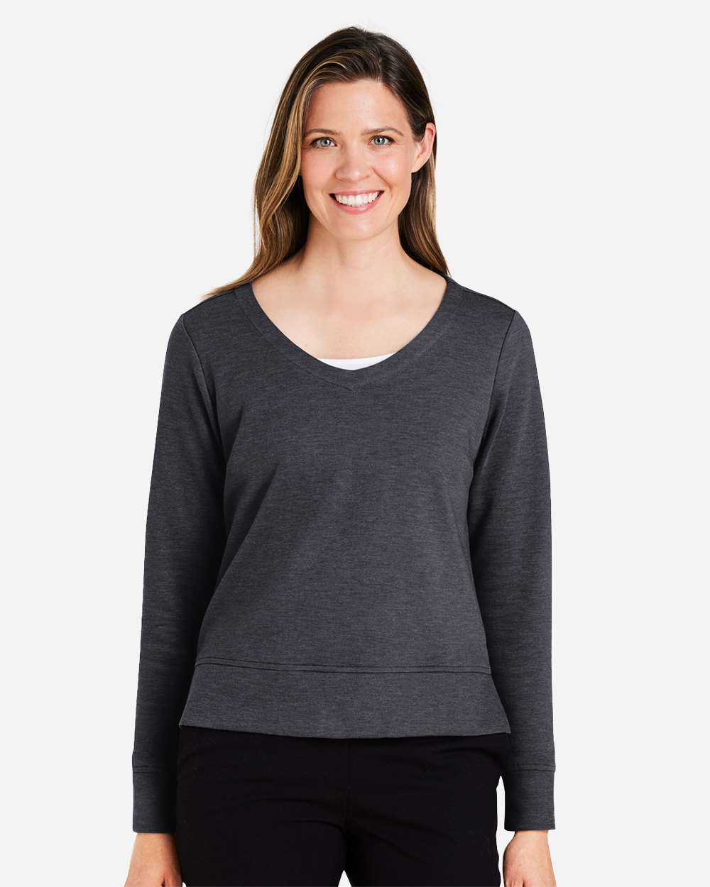 Devon & Jones-DG482W-Women's New Classics® Charleston Pullover - Image 4