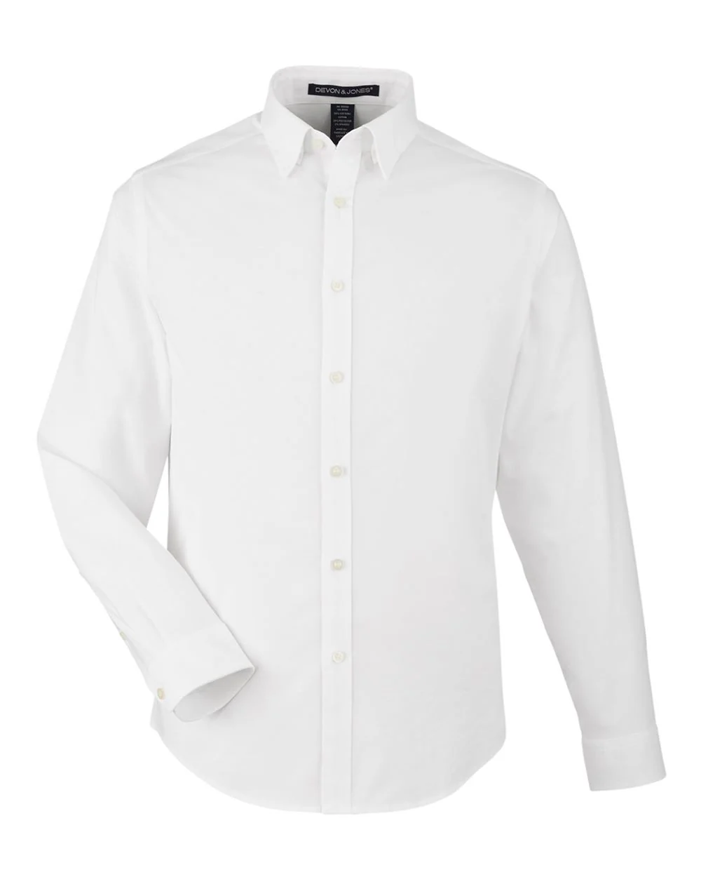 Devon & Jones-DG505-Men's CrownLux Performance® Spencer Poplin Dress Shirt - Image 20
